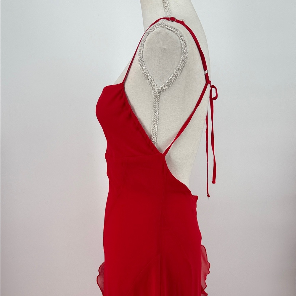 Nwt WHITE FOX BOUTIQUE Effortless Love Maxi Dress Red size M - Picture 6 of 11